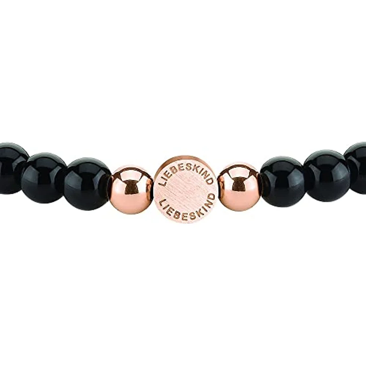 Liebeskind Armband LJ-0090-B-17, Edelstahl mit Stein, Länge 17 cm, Breite 6,5 cm, Stärke 6 mm – Bild 3