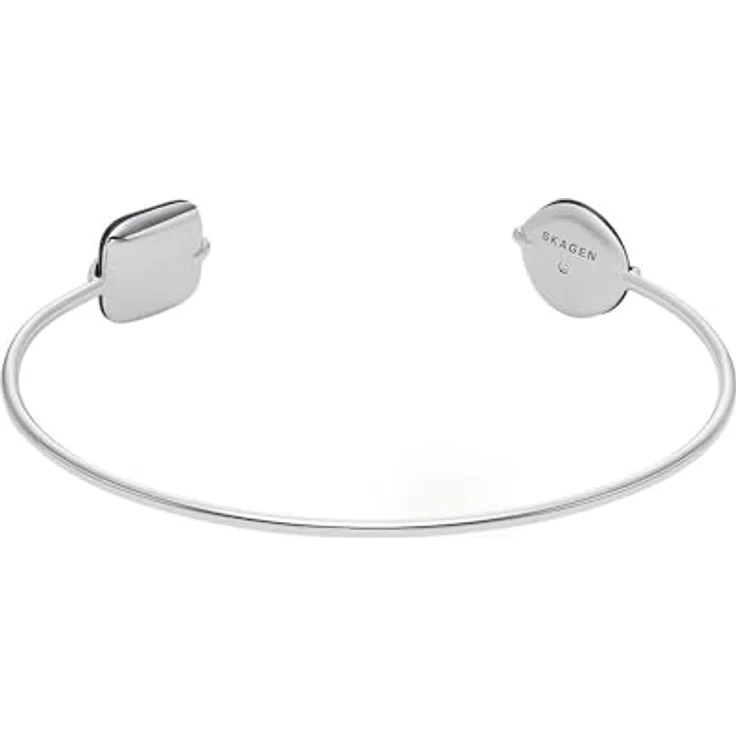 SKAGEN Damenarmspange Sofie Sea Glass Organic Shape, rostfreier Stahl, blau-silber, SKJ1811040 – Bild 3