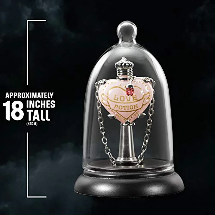 The Noble Collection Love Potion Pendant, Glasanhänger mit 18" Kette, inspiriert von Harry Potter – Bild 4