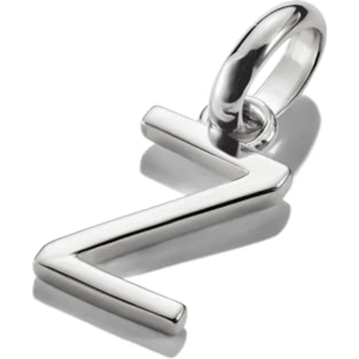 Thomas Sabo Charm Club Connect Charm-Anhänger Buchstabe Z, aus recyceltem 925 Silber mit filigraner Öse, vielseitig kombinierbar – Bild 2