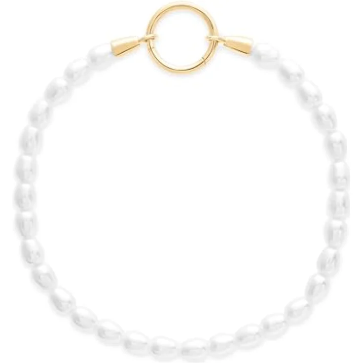 Tamaris Bracelet, elegantes Armband aus poliertem Edelstahl IP Gold, verstellbar bis 18 cm, wasserfest & hautfreundlich – Bild 2