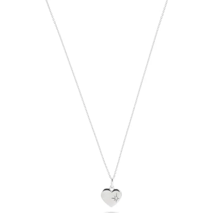 FAVS Damen-Halskette 925er Silber mit Farbstein und Zirkon, One Size, 89205175 – Bild 1