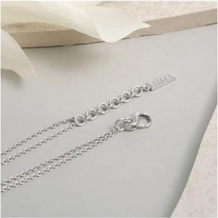 JETTE Damen-Armband 925er Silber mit 27 Zirkonia, One Size, Silber – Bild 3