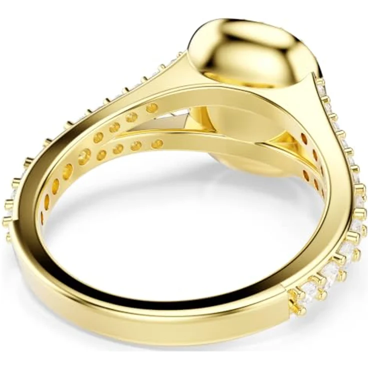 Swarovski Ring Una Angelic, Cushion-Schliff, 18 Karat Weißgold, Größe 60, mit Cubic Zirkonia und Kristallen – Bild 4