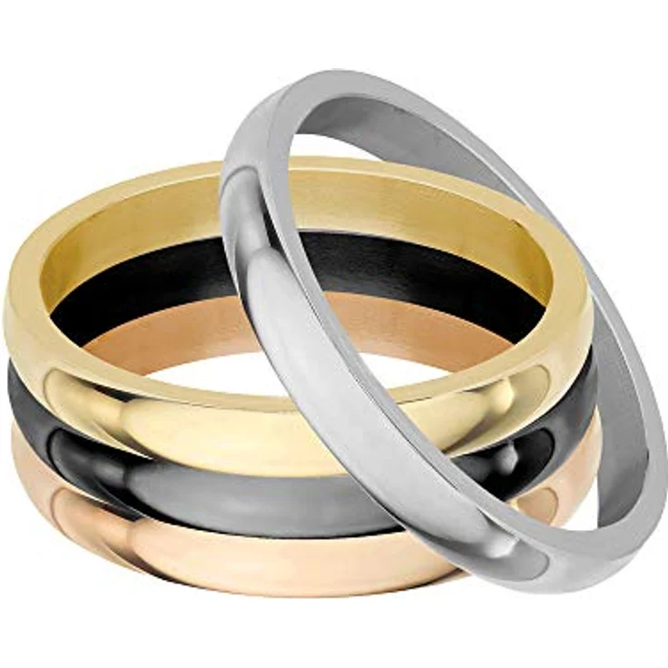 Treuheld® Treuheld Edelstahl Ring, silbern, Ringgröße 52, Breite 2mm, glänzend, für Damen & Herren, als Freundschaftsring oder Verlobungsring – Bild 5