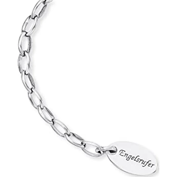 Engelsrufer Damen-Fußkette, Edelstahl mit traumfängerförmigem Anhänger und Karabinerverschluss, 22 cm + 5 cm Verlängerung – Bild 2