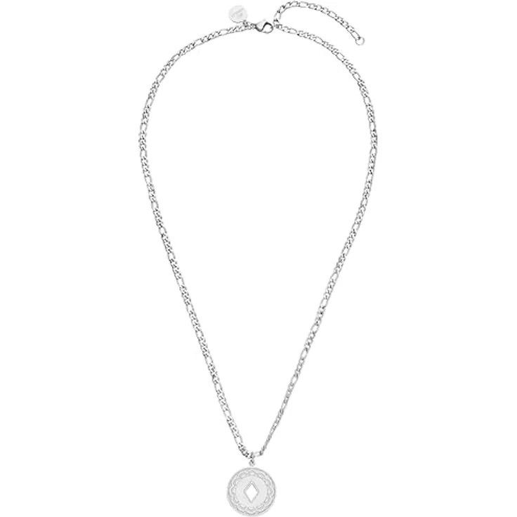 Purelei Lolani Kette Damen, Wasserfeste Edelstahl-Halskette mit verstellbarer Länge von 45-50 cm, Silber – Bild 1