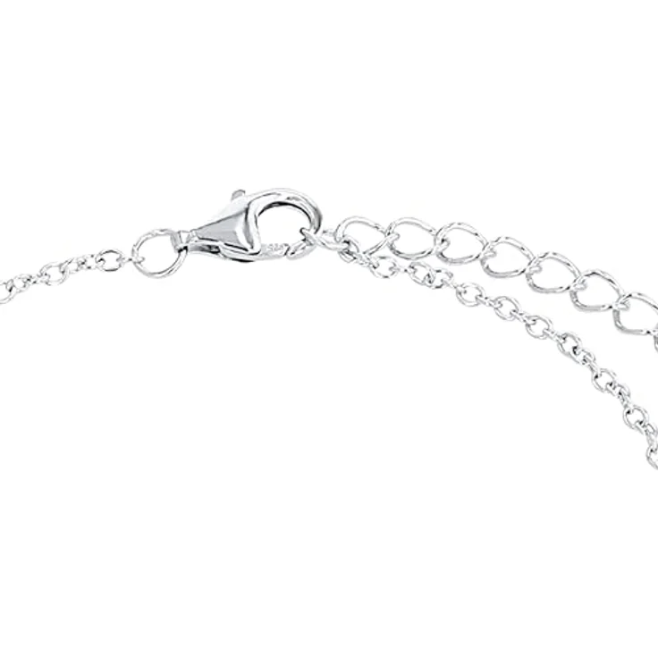 s.Oliver Damen Armkette Infinity, 925er Sterling Silber rhodiniert mit Zirkonia, längenverstellbar (16+3 cm) – Bild 3