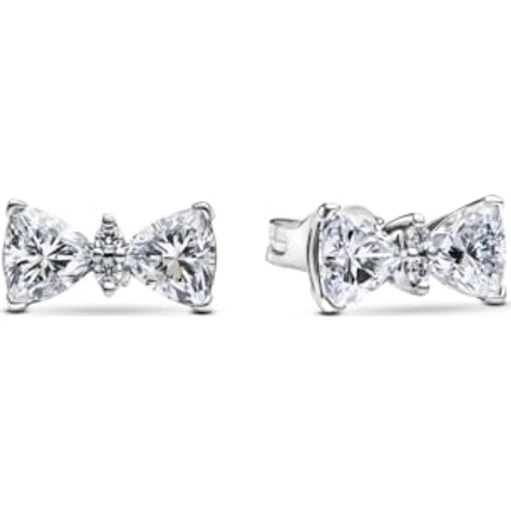 Pandora Ohrstecker Timeless 293506C01, elegante Schmuckstücke aus hochglanzpoliertem Sterling Silber – Bild 1