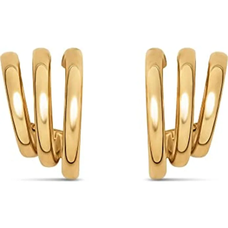 CHRIST Damen-Ohrstecker 375er Gelbgold, eleganter Schmuck mit 1,4 cm Länge, in Geschenkbox