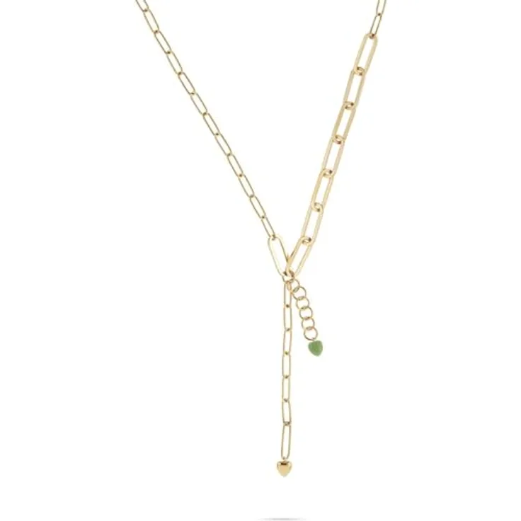 Guido Maria Kretschmer Damen-Kette Edelstahl, zeitloses Design, One Size, 89201549