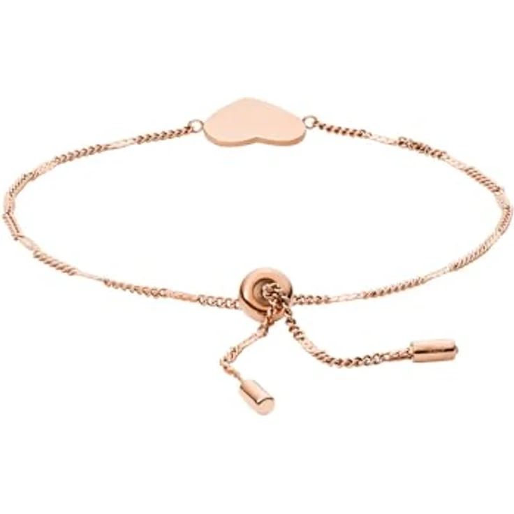Fossil Armband Für Frauen Classics, Edelstahlarmband in Roségold, Min. innere Länge 165 mm, JF02965791 – Bild 5