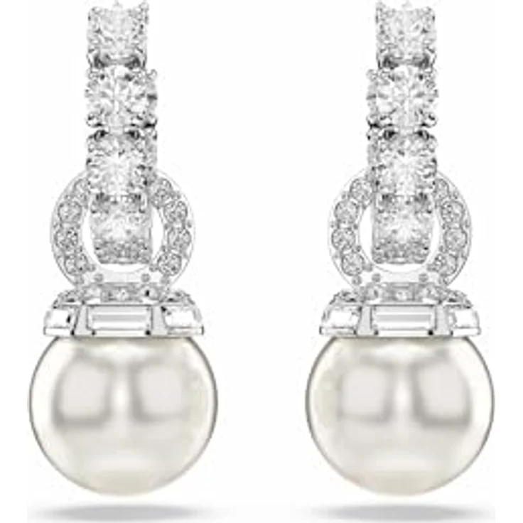 Swarovski Creolen Matrix 5691716, elegante Ohrringe aus funkelndem Kristall – Bild 2