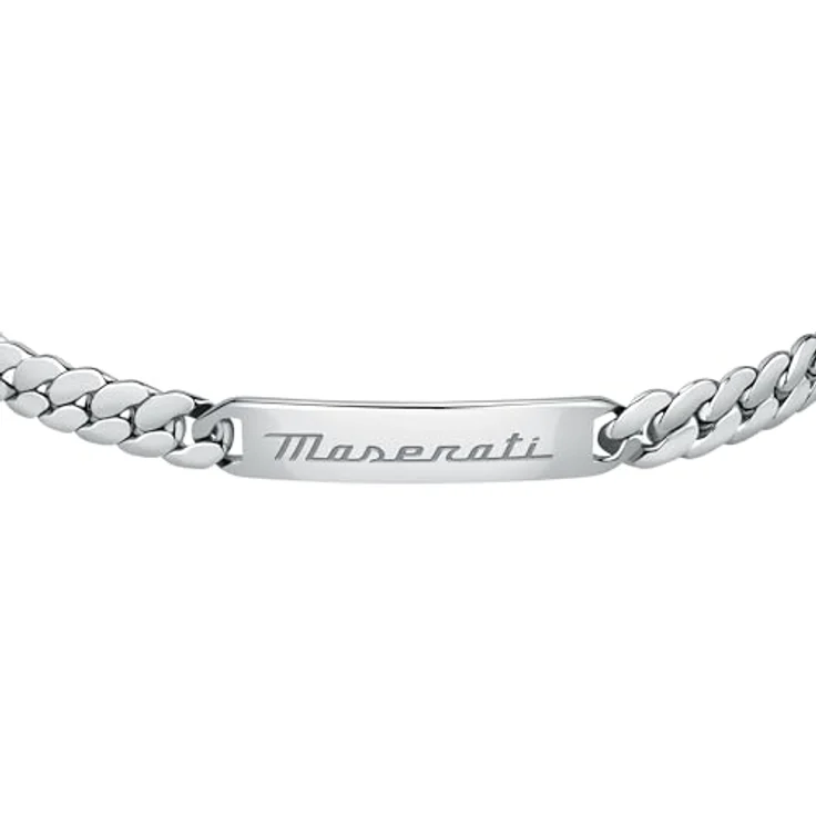 Maserati Jewels Herren Armband aus Stahl - JM222AVD06, 22 cm mit Clip-Verschluss, originalverpackt – Bild 2