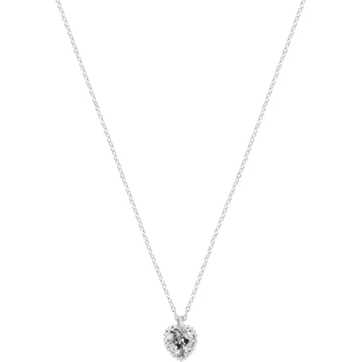 FAVS Damen-Halskette 925er Silber mit Zirkonia, zeitloses Schmuckstück, One Size