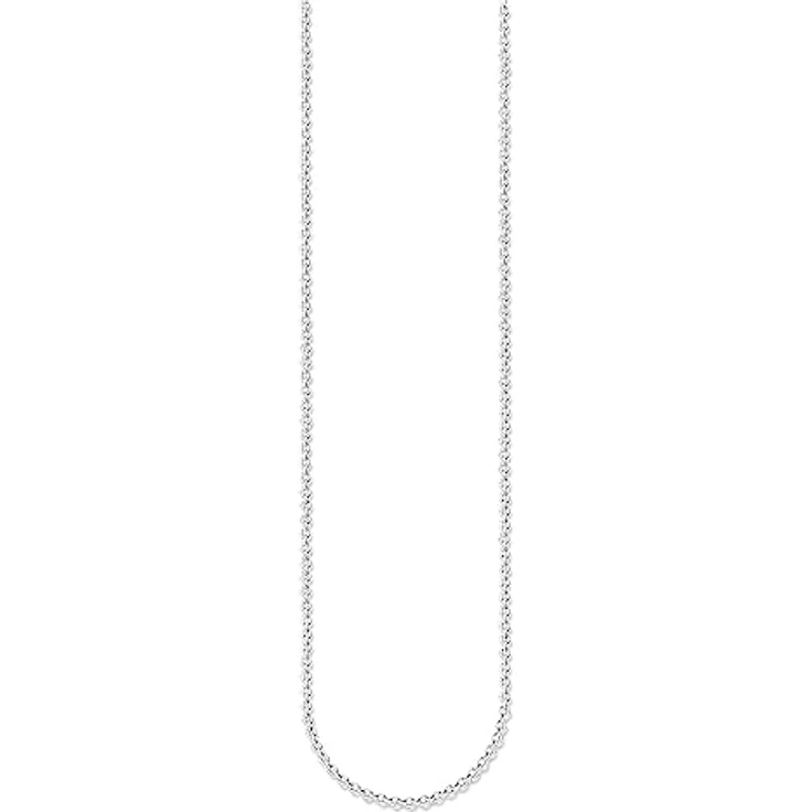 Thomas Sabo Damen-Ankerkette 925 Sterling Silber, verstellbar 38-42 cm, silber – Bild 1