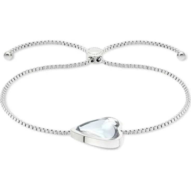 Liebeskind Berlin LJ-1736-B-23 Damen Armband aus Edelstahl, 24 cm, Silber poliert mit Slider-Verschluss – Bild 1