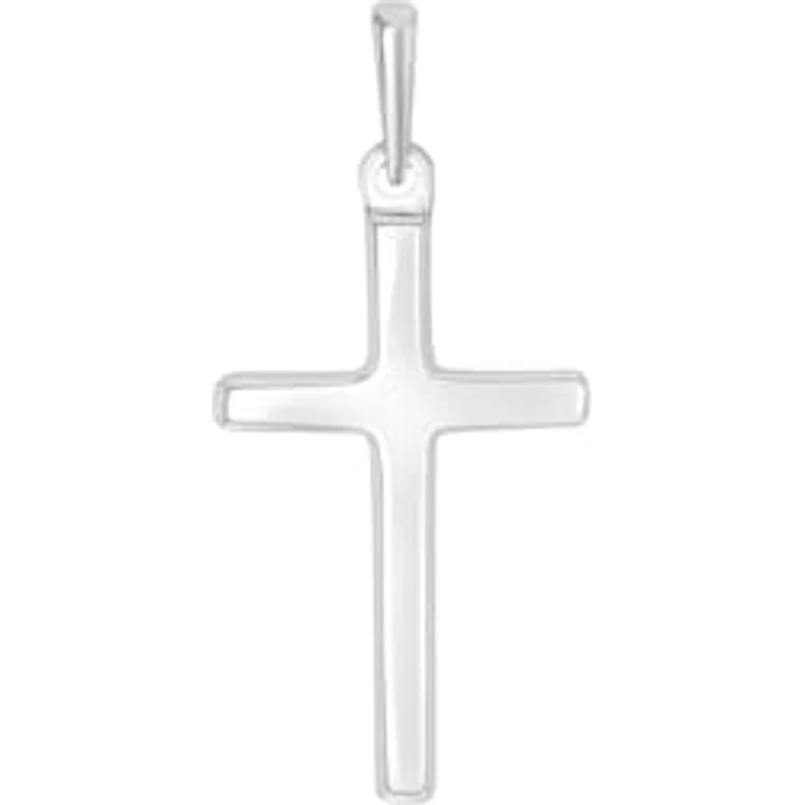 Amor Motivanhänger 925 Sterling Silber Unisex Kreuz, 2,9 cm, in Geschenkbox, für Damen und Herren – Bild 1