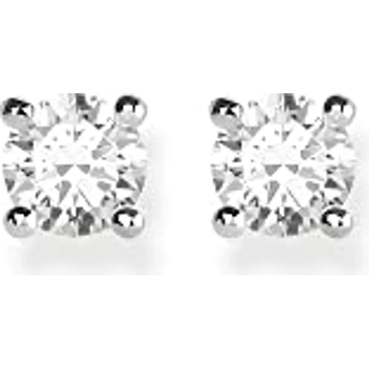 Thomas Sabo Ohrstecker H1965-051-14, 925er Silber, weiß, 0,5 cm – Bild 2