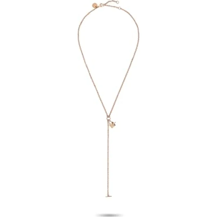 Liebeskind Berlin Halskette LJ-1634-N-55, Edelstahl in IP Roségold, 55 cm mit Karabinerverschluss – Bild 2
