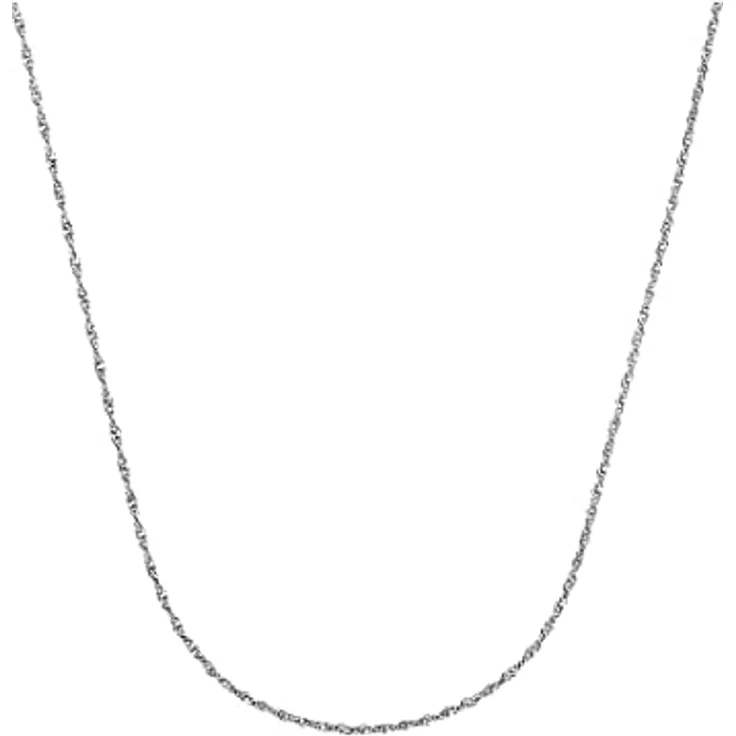 FAVS Damen-Halskette 925er Silber, 50 cm lang, in Geschenkbox – Bild 1