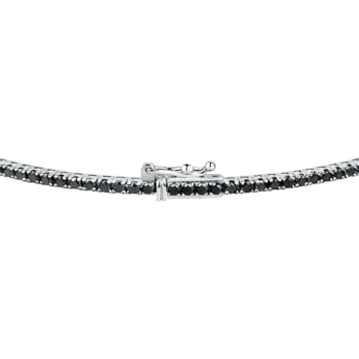CHRIST Damen-Armband 585er Weißgold mit 65 Diamanten, One Size – Bild 2