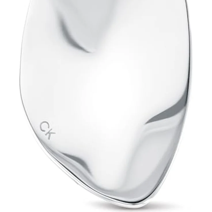 Calvin Klein CK REFLECT, Damen Ohrstecker aus Edelstahl, asymmetrisches Design mit Schmetterlingsverschluss, 29x19mm & 44x26mm – Bild 2