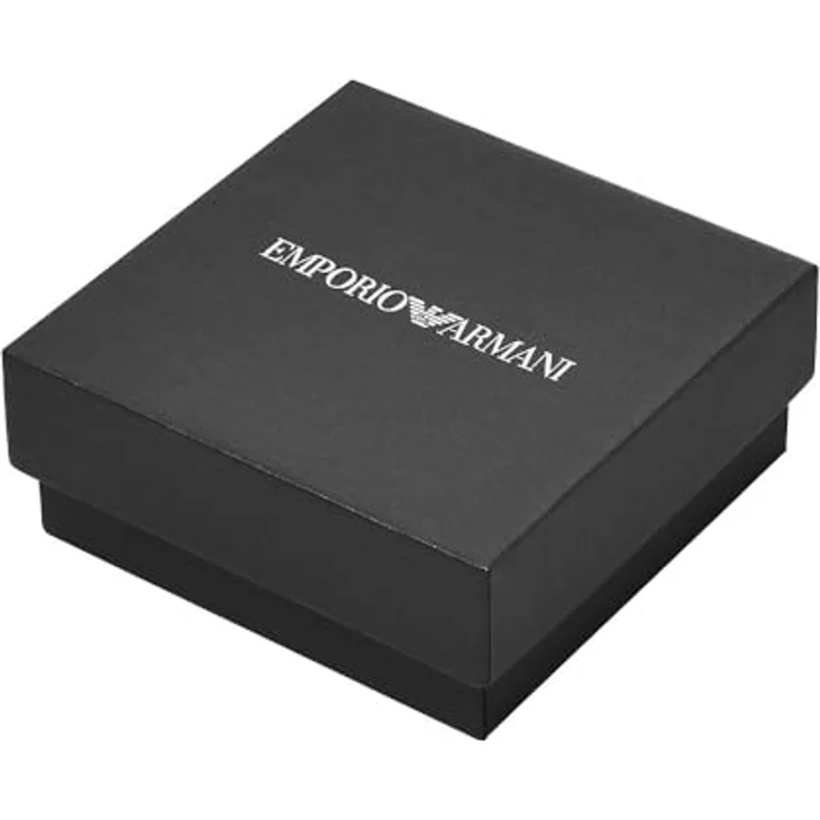 Emporio Armani Damenarmreif EGS3088040, Edelstahl mit Glassteinen, Silber, poliert, Clip-On Verschluss – Bild 4