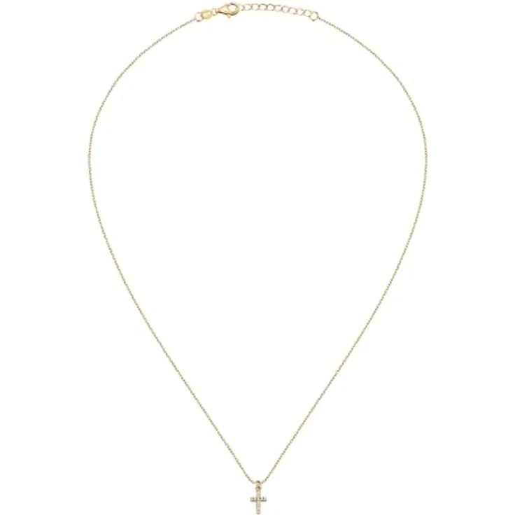 La Petite Story Damenhalskette LPS10AWV26, 925% Silber mit Zirkonen, 45 cm länge, Silver Kollektion – Bild 2