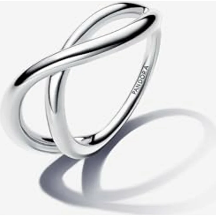 Pandora 193318C00 Damen-Silbering Unendlichkeit aus 925 Sterlingsilber, organisch geformt, Breite Ringkopf 7,5 mm – Bild 2