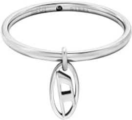 Diesel Fingerring Unisex-Herrenring aus Edelstahl