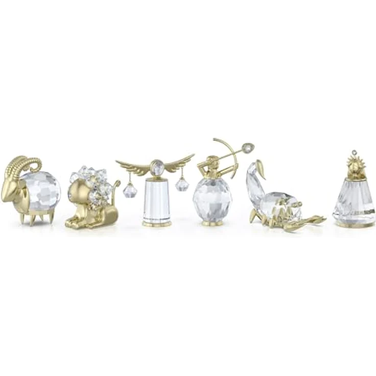 Swarovski Zodiac Capricorn, Kettenanhänger in Goldfarben, FW24-Kollektion, One Size – Bild 5