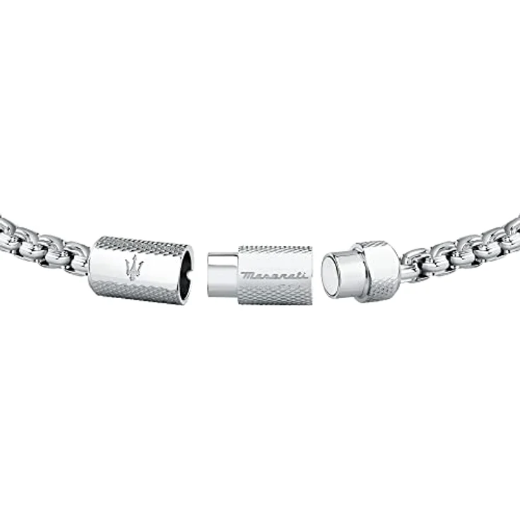 Maserati Iconic Herren Armband aus Edelstahl, 215mm mit Magnetverschluss – Bild 3