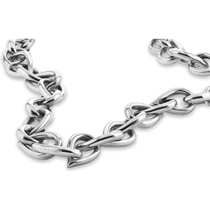 Calvin Klein Sculptured Drops, Damen-Halskette aus poliertem Edelstahl, 508 mm, mit verstellbarem Infinity-Verschluss – Bild 2