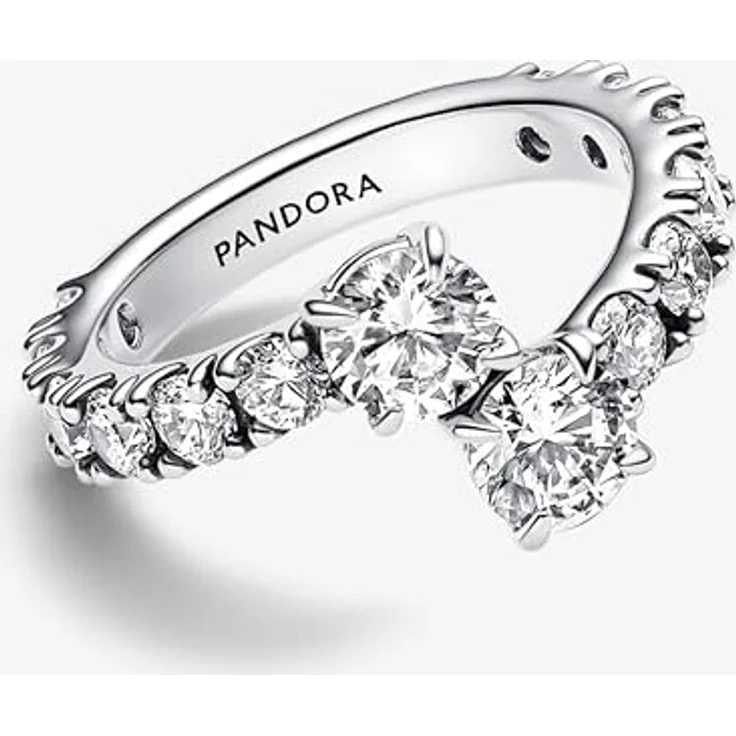 PANDORA Sterling Silver Ring mit klaren Cubic Zirconia, 193149C01 – Bild 2