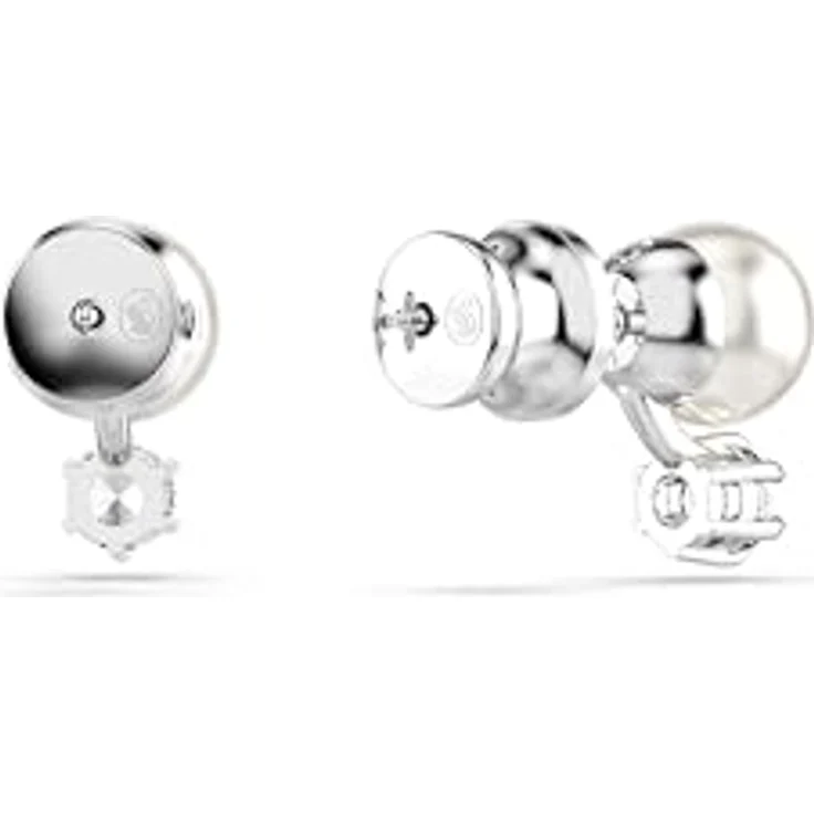Swarovski Ohrstecker Matrix 5694225, Metall-Ohrstecker mit klaren weißen Kristallen für jeden Look – Bild 4