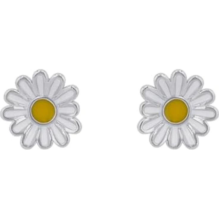 Prinzessin Lillifee Paar Ohrstecker Sunflower, 925 Sterling Silber, rhodiniert, ca. 8 mm, mit Blumen-Motiv für Mädchen – Bild 5