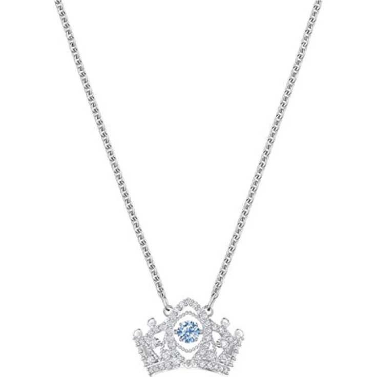 Swarovski Bee A Queen Halskette, 1x1,5 cm, 38 cm Länge, weiß, 5501080 – Bild 1