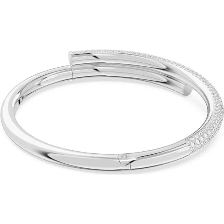Swarovski Damen-Armreif Metall mit Swarovski Kristall S, Silber 32025137 – Bild 4