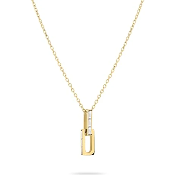LIEBESKIND Halskette LJ-1365-N-45, Edelstahl in gold, 45 cm mit Karabinerverschluss – Bild 1