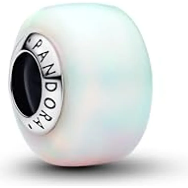 PANDORA Moments Schillerndes Charm, Sterling-Silber mit Kunstharz, kompatibel mit Moments, 794245C01