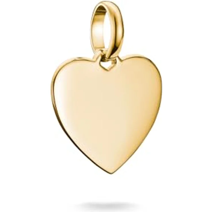 Thomas Sabo Charm Club Connect Charm-Anhänger Herz, 18k Vergoldung, recyceltes 925 Silber, CC1272-413-39 – Bild 1