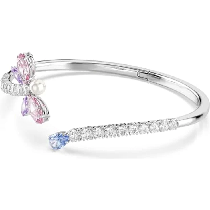 Swarovski x Ariana Grande Armreif, Libellenmotiv mit Swarovski Zirconia, Mehrfarbig, Rhodiniert – Bild 5