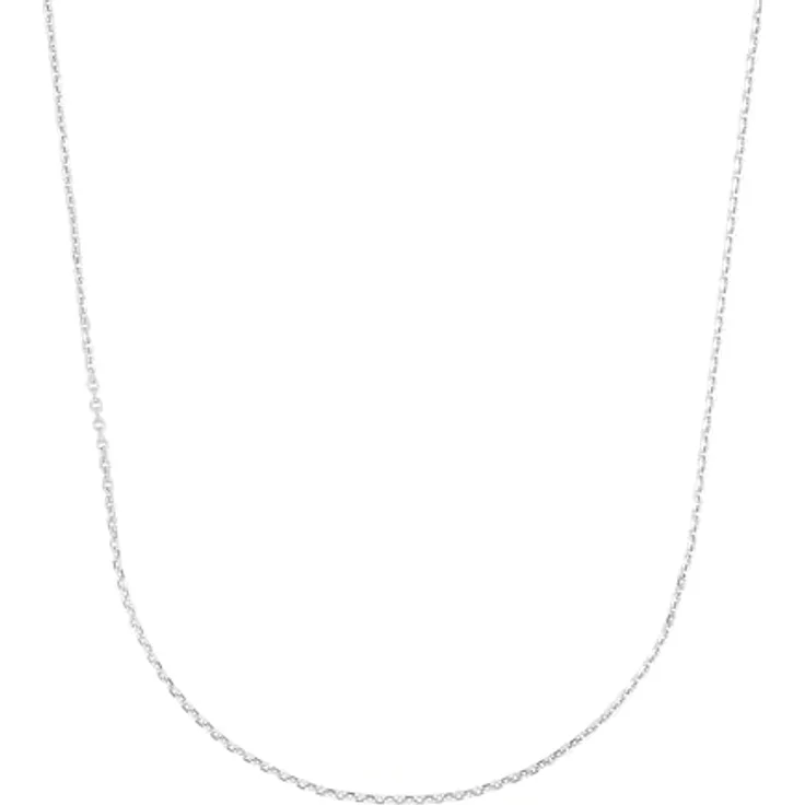 Amor Collier 925 Sterling Silber Unisex Halskette, 42 cm, mit Federringverschluss, kommt in Schmuck Geschenkbox, 2017792