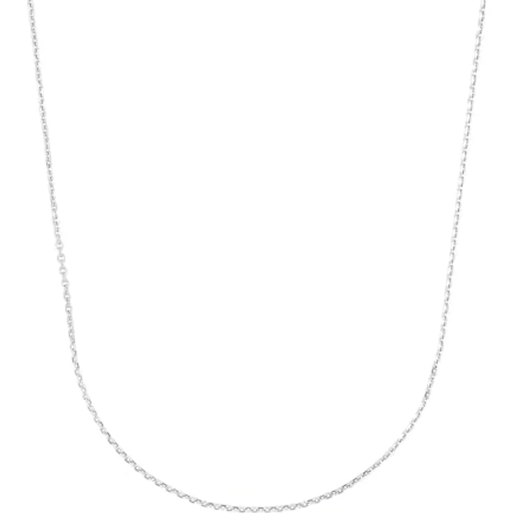 Amor Collier 925 Sterling Silber Unisex Halskette, 42 cm, mit Federringverschluss, kommt in Schmuck Geschenkbox, 2017792 – Bild 1
