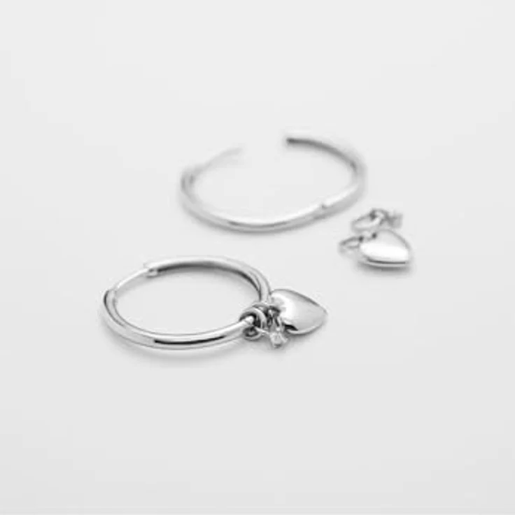 Guido Maria Kretschmer Damen-Ohrhänger 925er Silber mit Zirkonia, One Size, Silber 32030297 – Bild 3