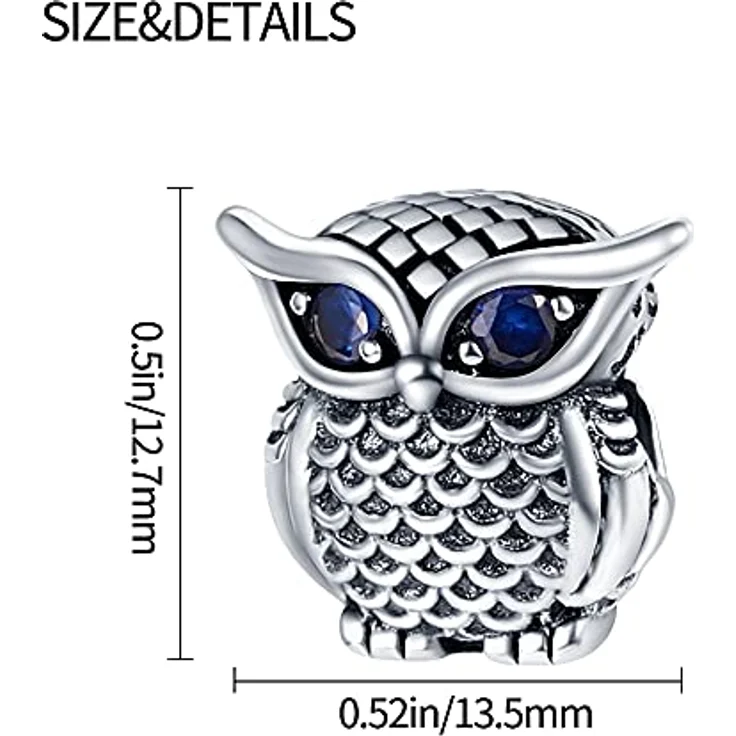 Pandach Damen Charm Anhänger 925 Sterling Silber, kompatibel mit europäischen Arm- und Halsketten, Zirkonia-Steine, ideales Geschenk für Frauen und Mädchen – Bild 5