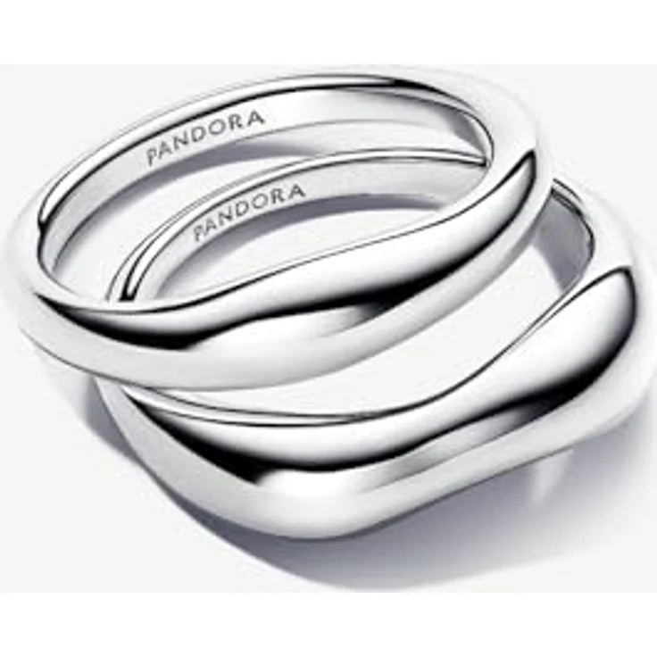 PANDORA Sterling Silver 193264C00, Damenring Set aus Sterlingsilber – Bild 3