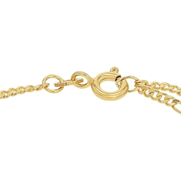 Amor Identarmband Mädchen, Längenverstellbares Armband (12+2 cm) mit Marienkäfer-Anhänger aus 375er Gelbgold, Rot, in Geschenkbox, 2014262 – Bild 3