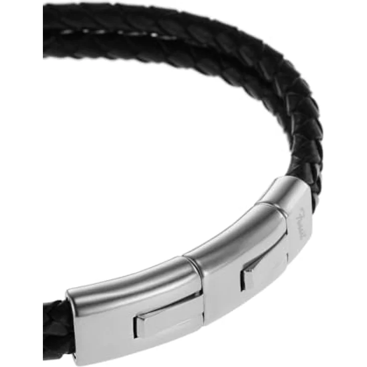 Fossil Armband Herren Heritage, Edelstahlarmband in Silber mit Magnetverschluss, Innenlänge 180~195mm, JF04202040 – Bild 5